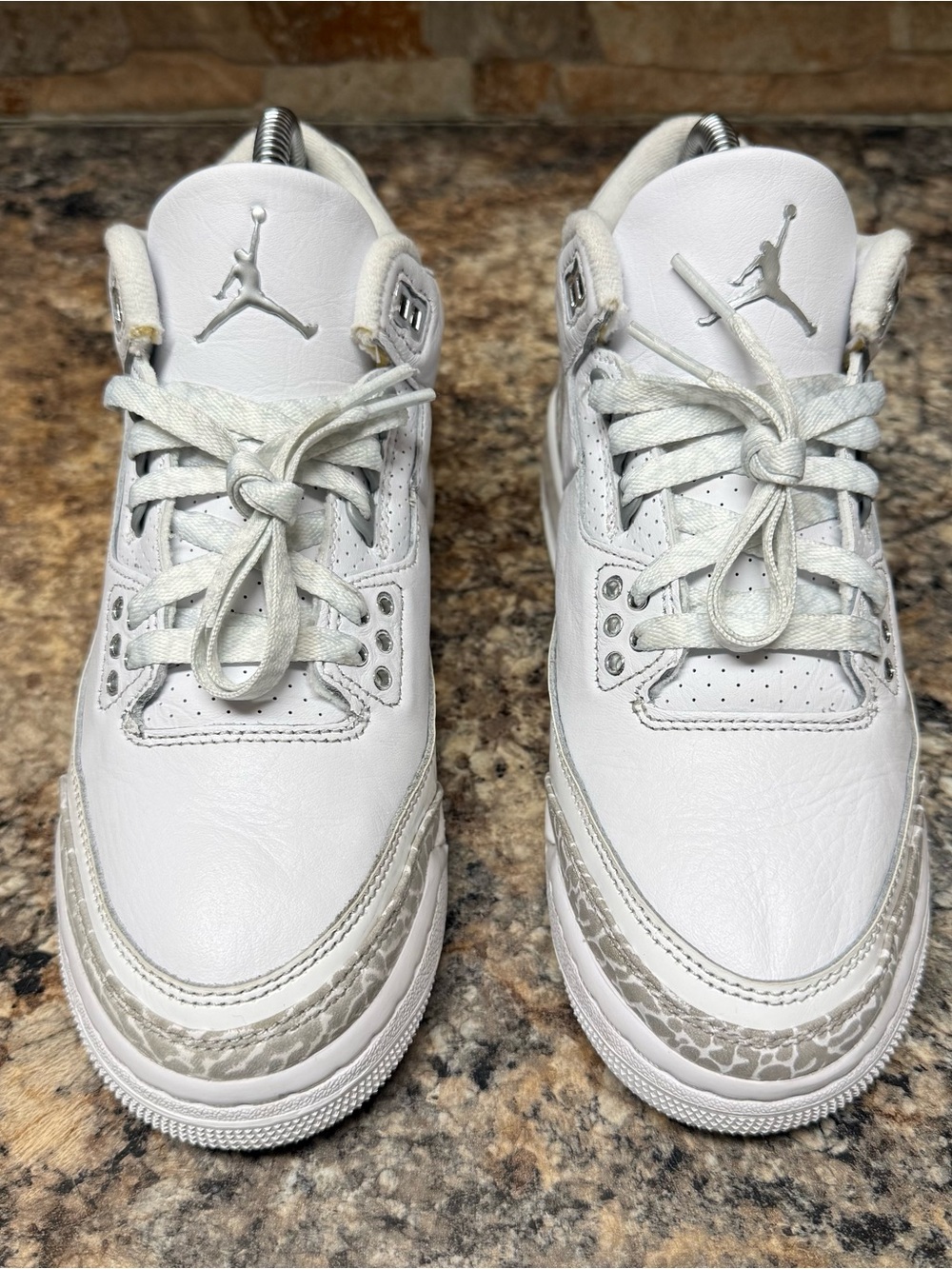 Air Jordan 3 Retro GS Pure Money Youth Size 6Y - Picture 2 of 7